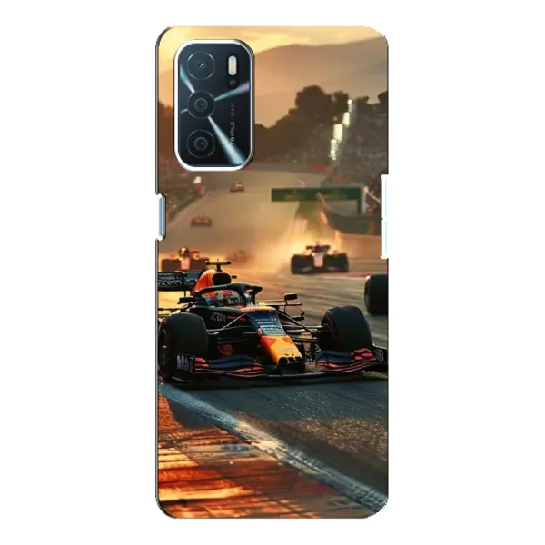 Чехол с рисунком «Чемпионат ф1» для OPPO A16 Чехол с рисунком «Чемпионат ф1» для OPPO A16