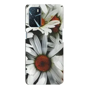 Чехол с ромашками на Oppo A16 (Цветы Ромашки)