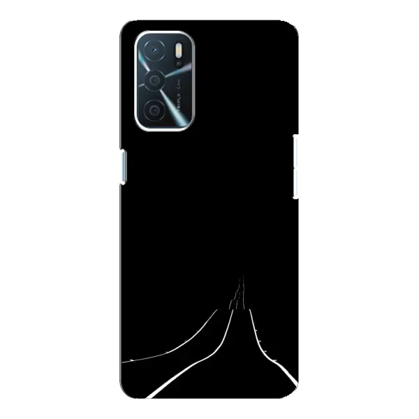 Чехол с рисунком «Дорога» для OPPO A16