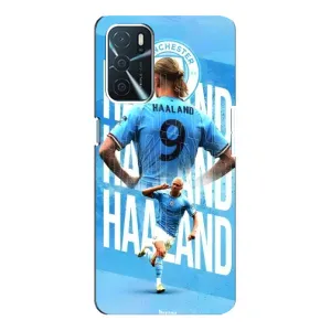 Чохли з принтом на Oppo A16 Футболіст (Erling Haaland)