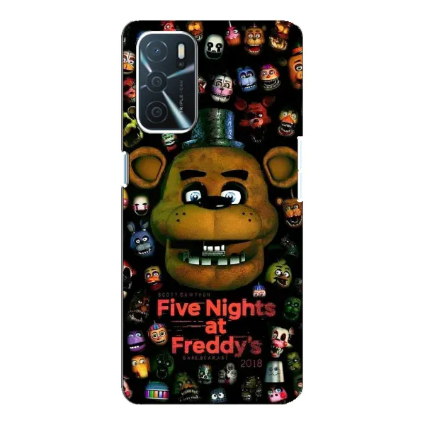 Чехол с рисунком «Freddy» для OPPO A16
