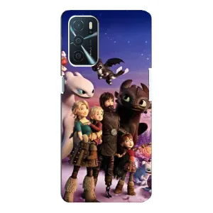 Чехол дракон Беззубик для Oppo A16 (Герои дракона)