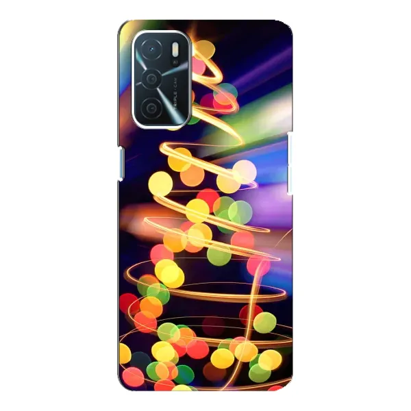 Чехол с рисунком «Гирлянды» для OPPO A16
