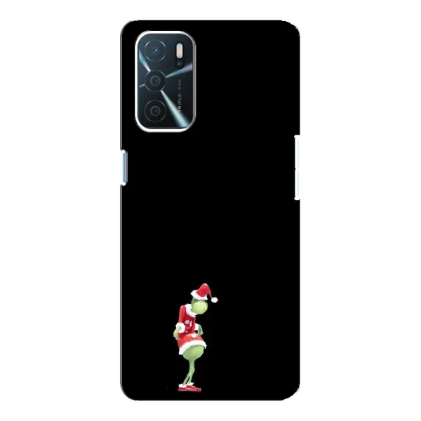 Чехол с рисунком «Гринч на чорном» для OPPO A16 Чехол с рисунком «Гринч на чорном» для OPPO A16