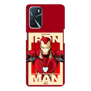 Чохол Супергерой Залізна Людина на Oppo A16 (Iron man)