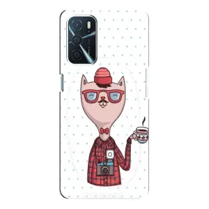 Чохол на тематику: Коти для OPPO A16 (Кіт аристократ)