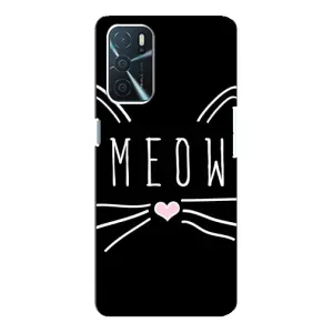 Бампер з зображенням Котиків для Оппо А16 (КОТИК MEOW)