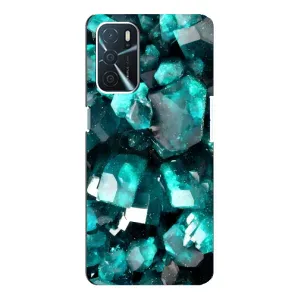 Чехол (Дорого -богато) на Oppo A16 (Кристалы)