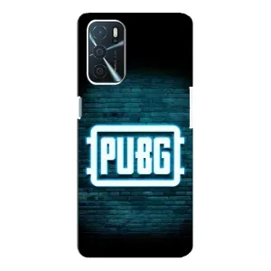 Чохол (TPU) з картинкою "Лого Пабг" на Оппо А16 (Лого PUBG)