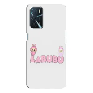 Чохол з принтом Лабубу для Oppo A16 (Логотип Лабубу)