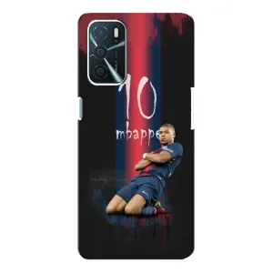 Чохол (TPU) з Футболістом на Oppo A16 (MBAPPE 10)