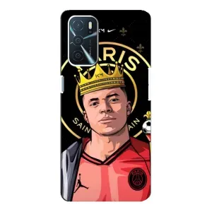Чохол (TPU) з Футболістом на Oppo A16 (Mbappe King)