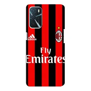 Чехлы с ТОП Футбольными клубами на Oppo A16 (Milan)