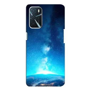Чехлы КОСМОС для Oppo A16 (Млечный путь)
