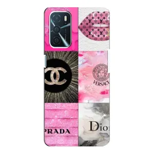 Чехол (Dior, Prada, YSL, Chanel) для Oppo A16 (Модница)