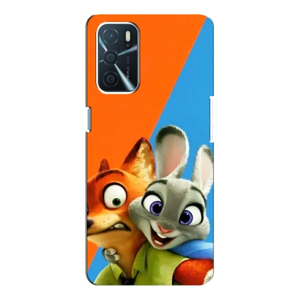 Чехол с рисунком «Ник и Хопс» для OPPO A16