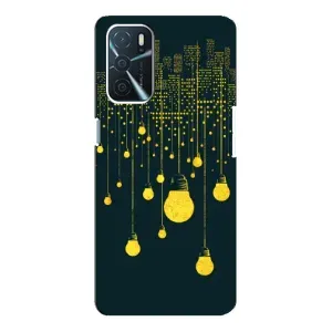 Силиконовые Чехлы Любимому человеку для Oppo A16 (Ночной город)