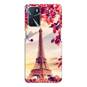 Чехол с Эйфелевой башней на Oppo A16 (Paris photo)