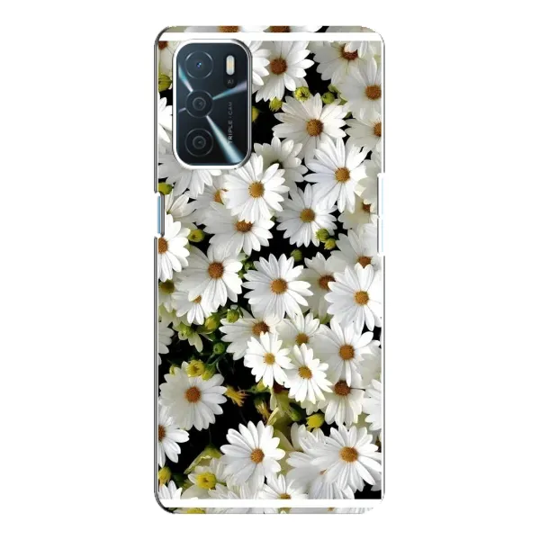Чехол с рисунком «Рамка в ромашках» для OPPO A16 Чехол с рисунком «Рамка в ромашках» для OPPO A16