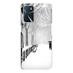 Чехлы на Новый Год Oppo A16 (Снегом замело)