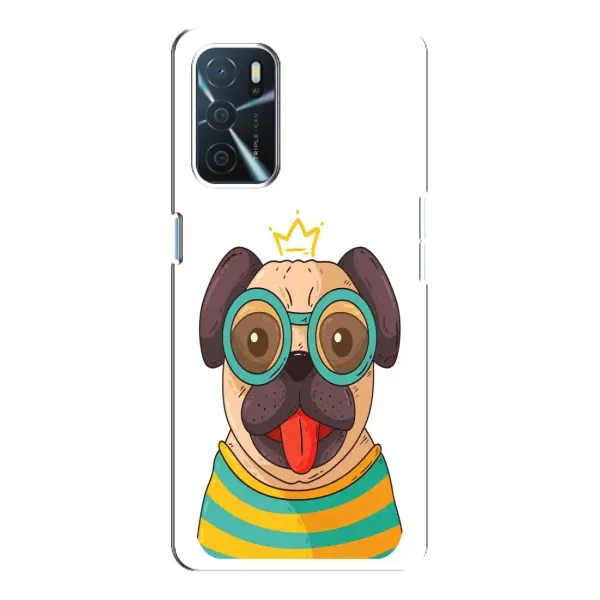 Чехол с рисунком «Собака Король» для OPPO A16 Чехол с рисунком «Собака Король» для OPPO A16