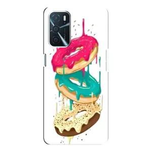 Чохол з зображенням смачної їжі для Oppo A16 (Соковиті пончики)
