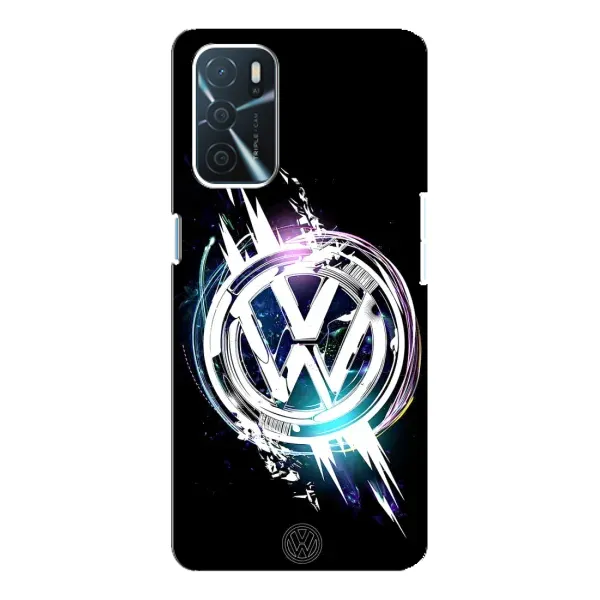Чехол с рисунком «Volkswagen на черном» для OPPO A16 Чехол с рисунком «Volkswagen на черном» для OPPO A16