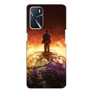Чехол Оппенгеймер / Oppenheimer на Oppo A16 (Ядерщик)