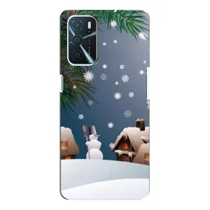 Чехлы на Новый Год Oppo A16 (Зима)