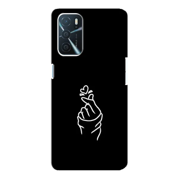 Чехол с рисунком «Знак Сердечка» для OPPO A16 Чехол с рисунком «Знак Сердечка» для OPPO A16