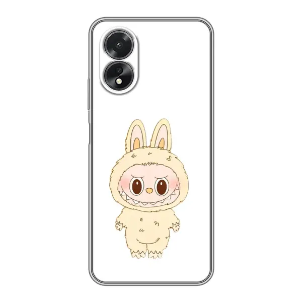 Чехол с рисунком «Бежевый Лабубу» для OPPO A17 Чехол с рисунком «Бежевый Лабубу» для OPPO A17
