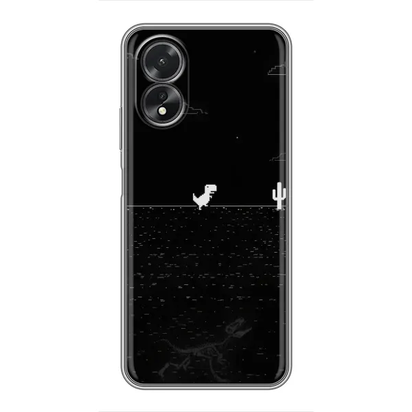 Чехол с рисунком «Динозаврик» для OPPO A17 Чехол с рисунком «Динозаврик» для OPPO A17
