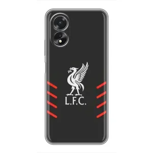 Силиконовые Чехлы принт Футбол на Oppo A17 (Эмблема Liverpool)
