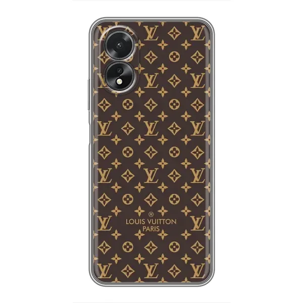 Чехол с рисунком «Фон Луи Виттон» для OPPO A17