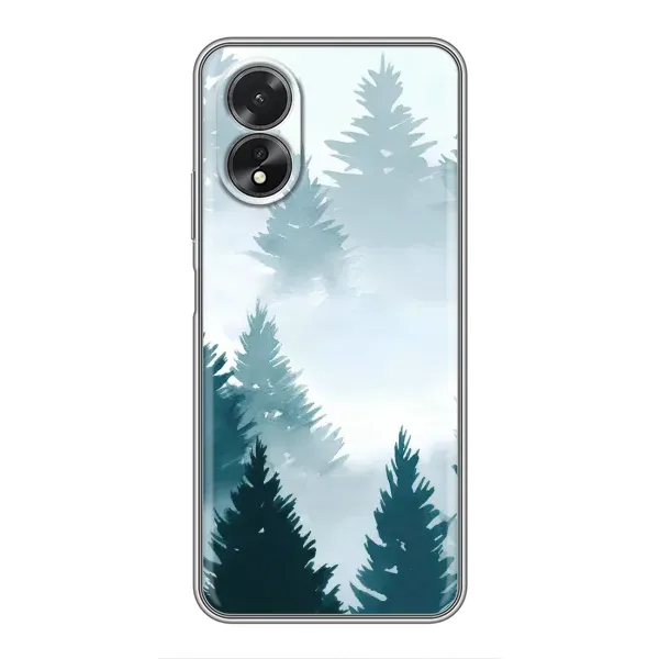Чехол с рисунком «Горный лес» для OPPO A17 Чехол с рисунком «Горный лес» для OPPO A17