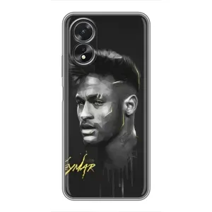 Силиконовый Чехол Oppo A17 (Junior Neymar)