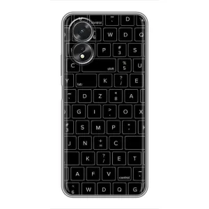 Чехол с рисунком «Клавиатура» для OPPO A17