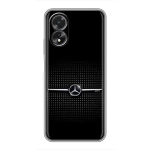 Силіконовий бампер з картинкою машини на Oppo A17 (Mercedes)