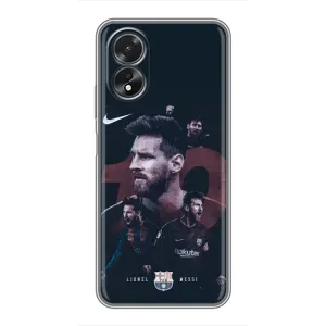 Чехлы Лео Месси Аргентина для Oppo A17 (Месси 10)