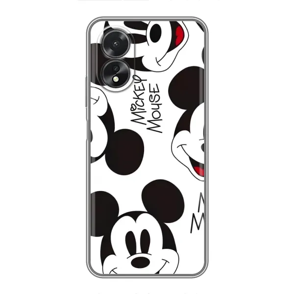 Чехол с рисунком «Мордочка Маус» для OPPO A17