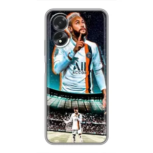 Силиконовый Чехол Oppo A17 (Неймар ПСЖ)