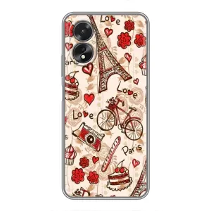 Чохол Ейфелева Вежа на Oppo A17 (Париж мрія)