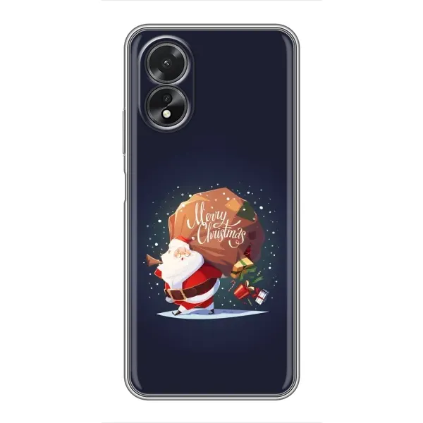 Чехол с рисунком «Подарки от Санты» для OPPO A17 Чехол с рисунком «Подарки от Санты» для OPPO A17