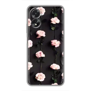 Чохли з принтом Троянд для Oppo A17 (Троянди)