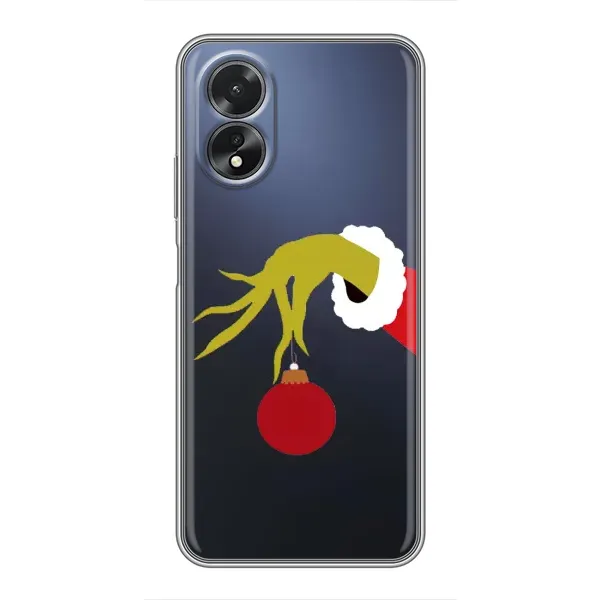Чохол з малюнком «Рука Грінча» для OPPO A17 Чохол з малюнком «Рука Грінча» для OPPO A17