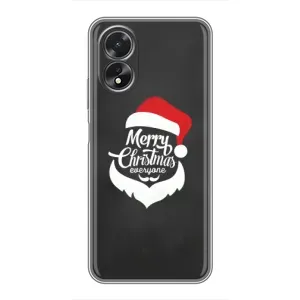 Чехол Санта Клаус для Oppo A17 (Санта Крисмас)