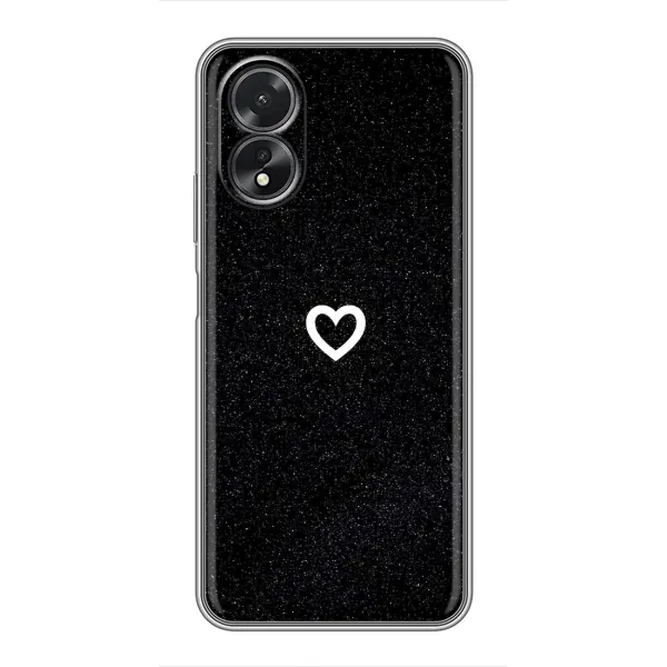 Чехол с рисунком «Сердечко» для OPPO A17 Чехол с рисунком «Сердечко» для OPPO A17