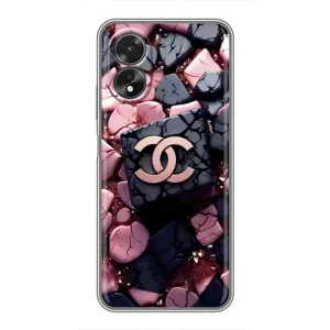 Чехол (Dior, Prada, YSL, Chanel) для Oppo A17 (Шанель)