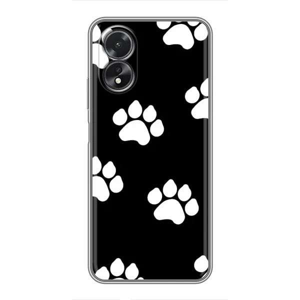 Чехол с рисунком «Следы собак» для OPPO A17 Чехол с рисунком «Следы собак» для OPPO A17