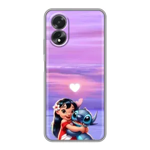 Чохол з малюнком Стіч для OPPO A17 (Стіч з Ліло)